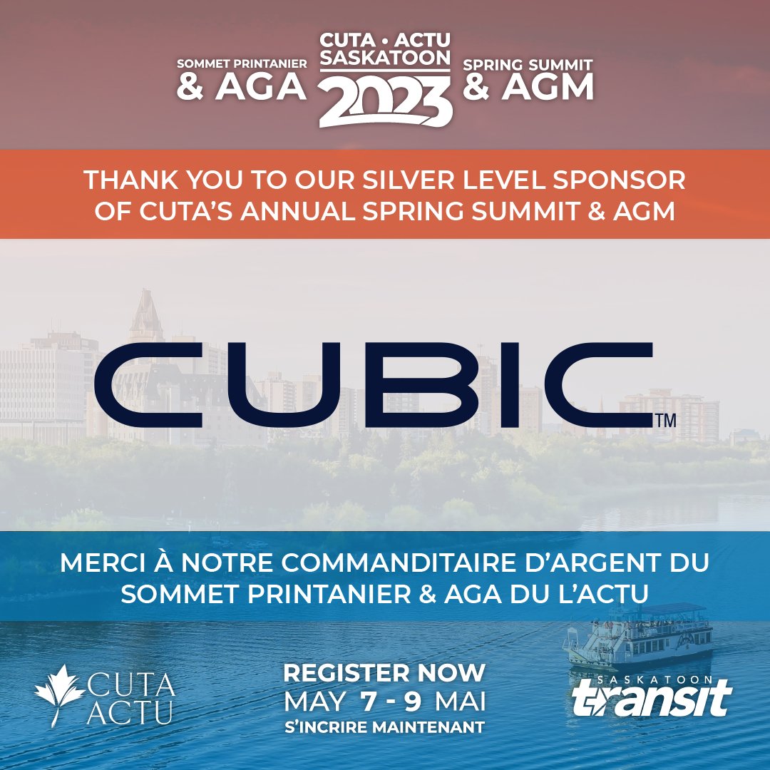 CUTAACTU on Twitter "Thank you to our Silver Sponsor Cubic (CubicTS