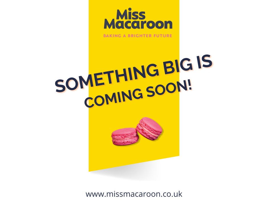 Big things are in store for Miss Macaroon... stay tuned for an exciting announcement coming soon!  #missmacaroon #excitingnews #comingsoon
