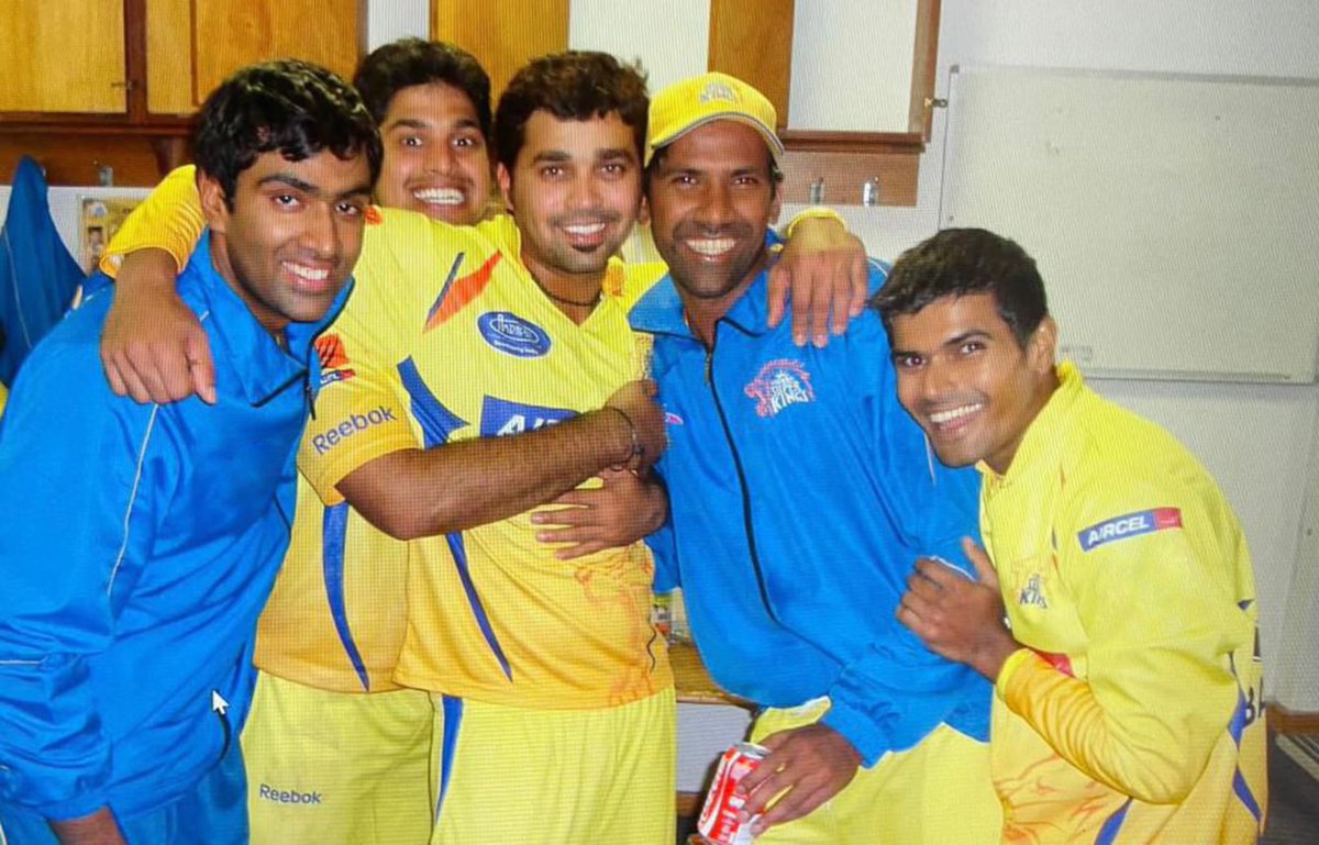 s_badrinath's tweet photo. Can’t believe it’s been 13 years since we won the first IPL Trophy! Time flies but these memories stay for a lifetime.

#Nostalgia #WhistlePodu #IPL2010 https://t.co/geGvd9kcp7