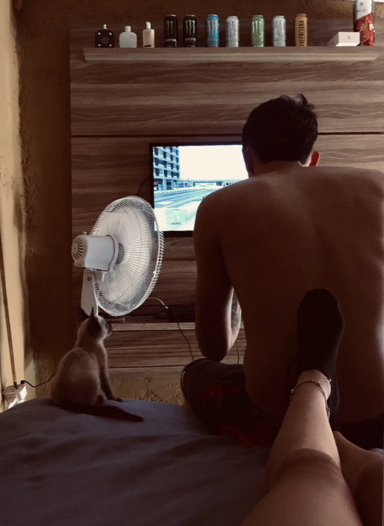 Me dió como cajón que no cierra y se puso a jugar al gta.
