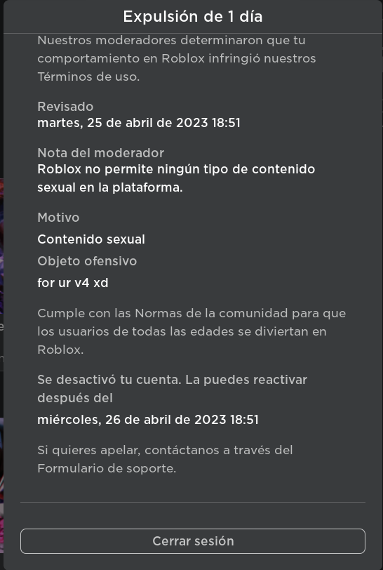 Gamer4Adri's tweet photo. @Roblox 

I only told my friend to train for his race v4 on Blox Fruits, Why are u banning me from the platform?
I'm tired of ur bans, I've been banned another time because a guy tol me "homosexual" to me.
But for telling to my friend to train?
>:V
PD: If u're English, traduce it https://t.co/CH458cpqX3