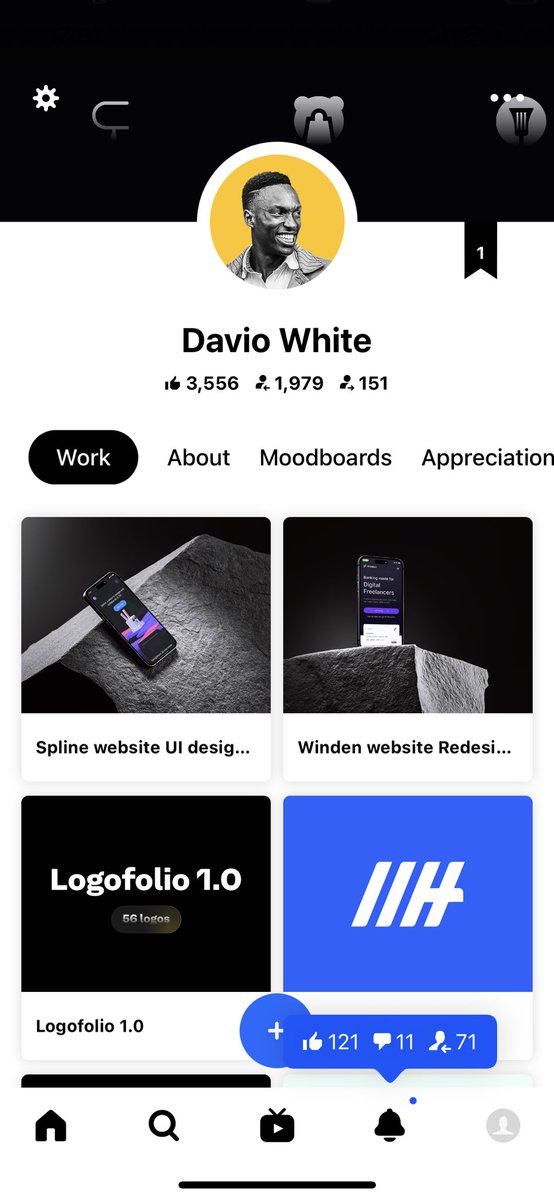 Daviowhite's tweet photo. Adobe illustrator just featured my work on @Behance This means a whole lot to me. I’ve dreamt so much of this day 😭 https://t.co/Cj3d1476Jp