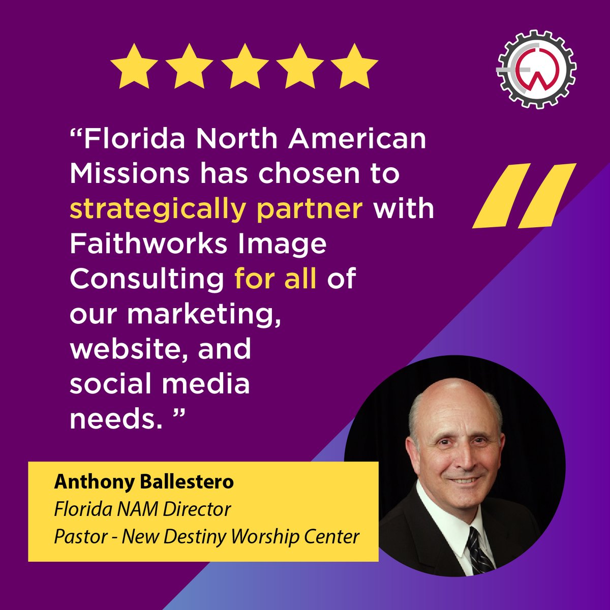 Nothing beats hearing from a happy customer! ⭐⭐⭐⭐⭐ We love our clients!

Need a new look? Let our team help!

#testimonialtuesday #faithworksimage