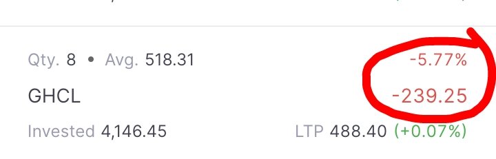 My best performing stock:

👍 Maharastra Seamless (+33%).

👎Worst is GHCL (-5.77%).

👌Among ETFs, #PSUBNKBEES did awesome.. 16% return.