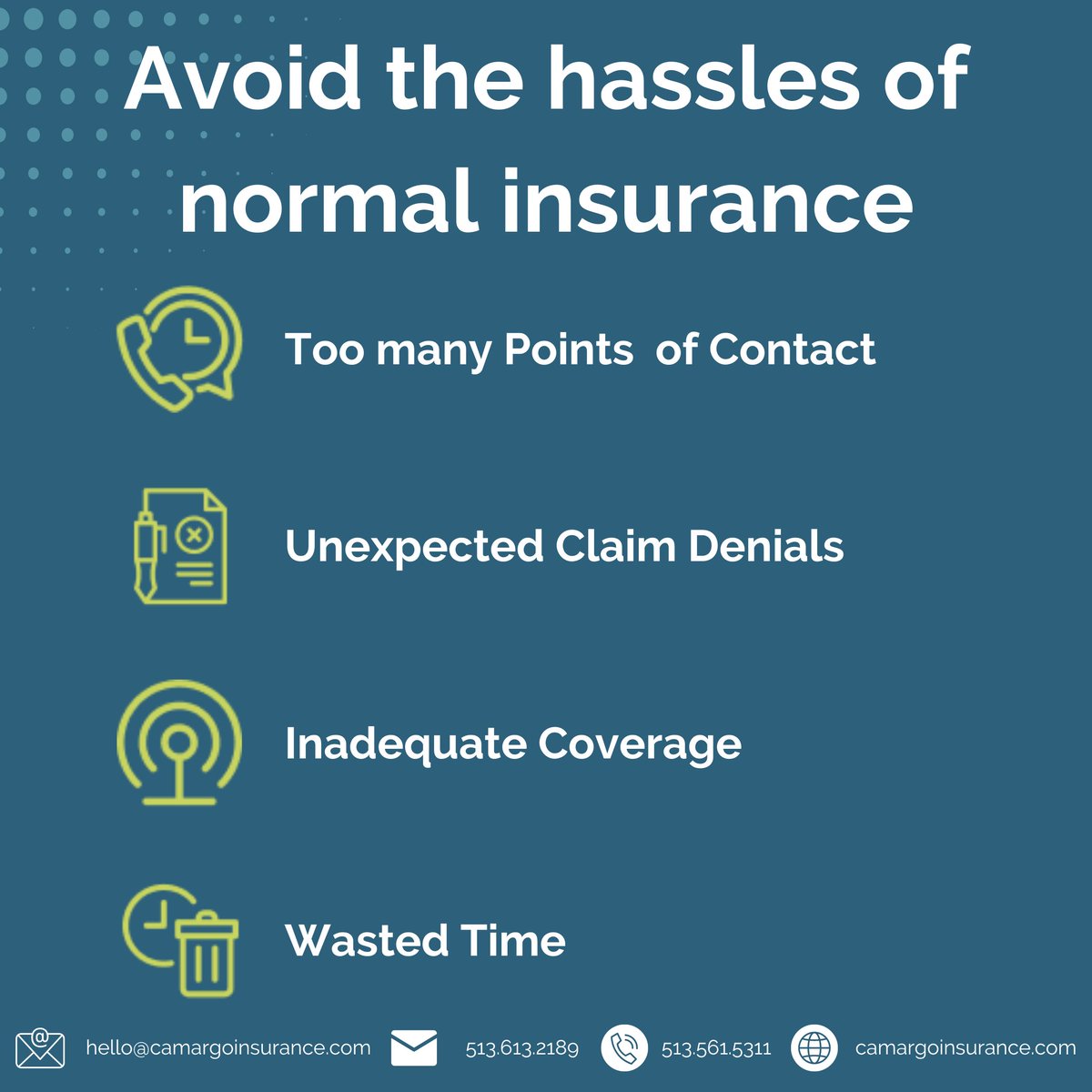 🔎 Finding the right #insurance coverage can be overwhelming, but it doesn't have to be. Our team of experts in #Cincinnati can help you make sense of it all and find a plan that fits your needs and budget. 📝💲 Request a quote 👉 hubs.la/Q01Mwt6h0