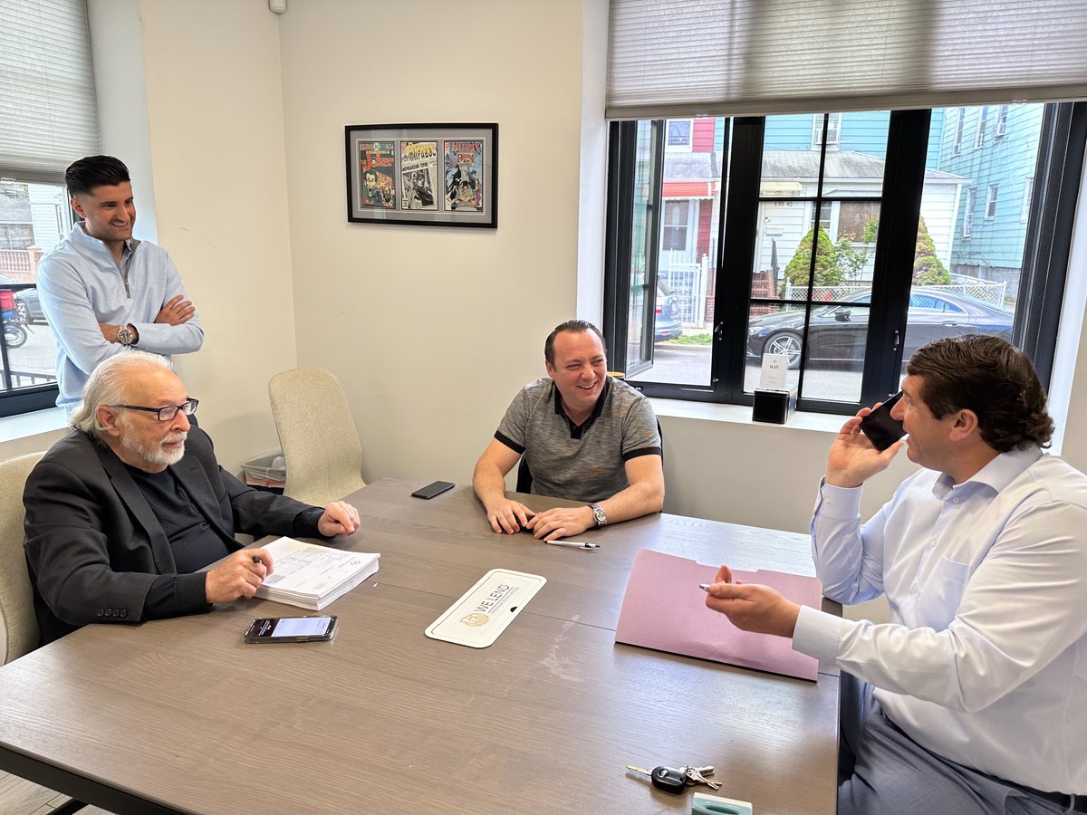 WeLendLLC's tweet photo. Celebrating a successful closing in the office today! Did you know if you're refinancing in NYC, you don't need an attorney representing you as the borrower? Our team at We Lend is here to guide you through the process and make it as smooth as possible. Call today (212) 777-7780 https://t.co/HdmYpTWyg1