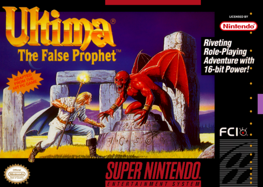OnThisDateJV's tweet photo. #OnThisDate was released in #NorthAmerica on #Nintendo #SuperNintendo : Ultima VI: The False Prophet - Developed by Infinity Co., Ltd - Published by FCI - Original release date: April 1994 - #Gaming #Retrogaming #collection #Snes #UltimaVITheFalseProphet https://t.co/DoXx5nRLfb