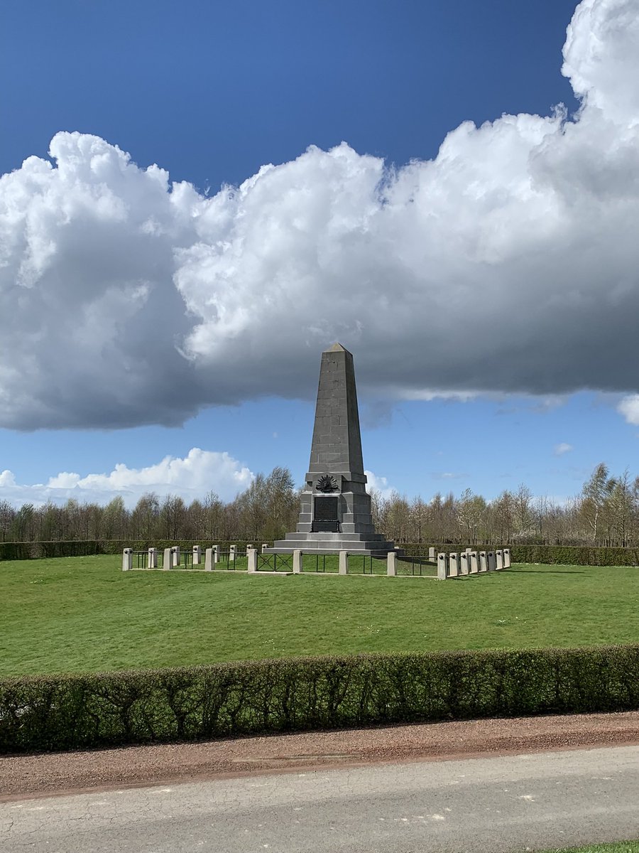The Australian 1st Division Memorial, Pozières. The memorial commemorates the officers, non-commissioned officers and men of the First Australian Division who fought in France and Belgium in 1916, 1917 and 1918. #AnzacDay2023