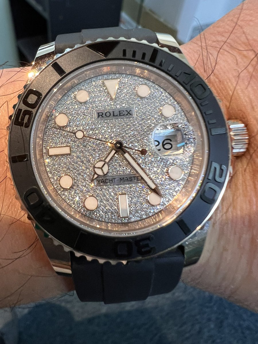 mania_rolex's tweet photo. おはようございます。
今日はヨットマスター
#126655 https://t.co/iWEVidGHyh