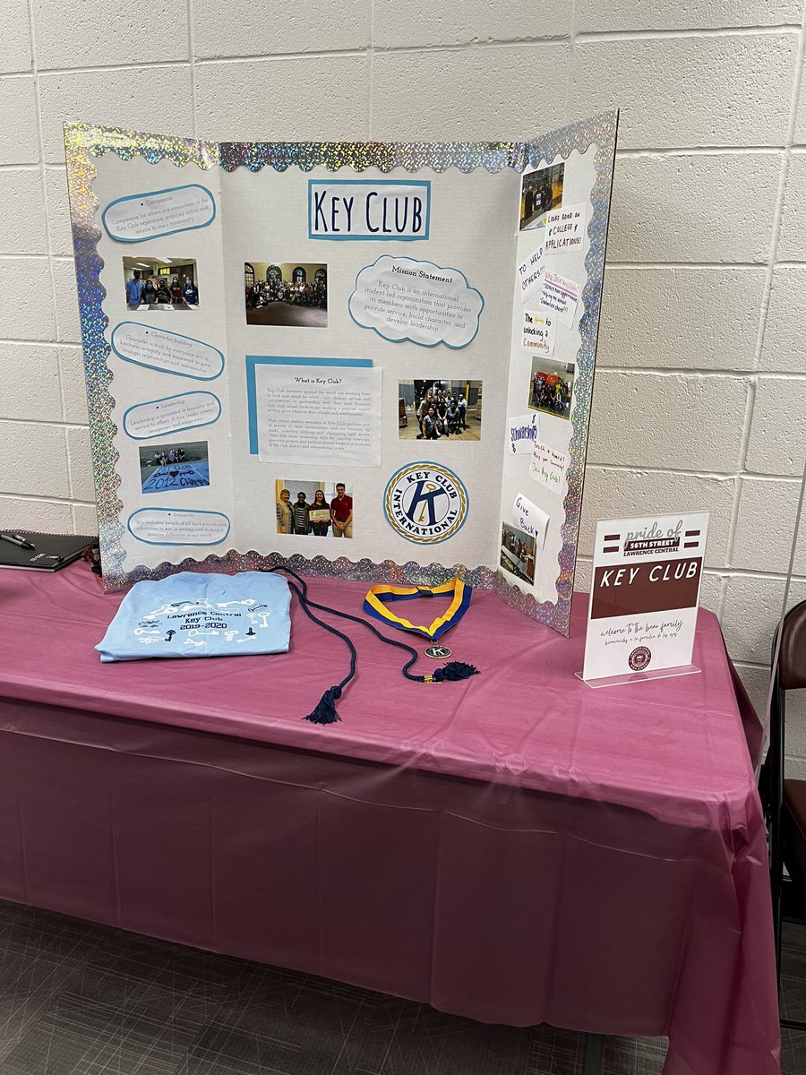 Come visit us at the Key Club table today for Pride of 56th St Night!