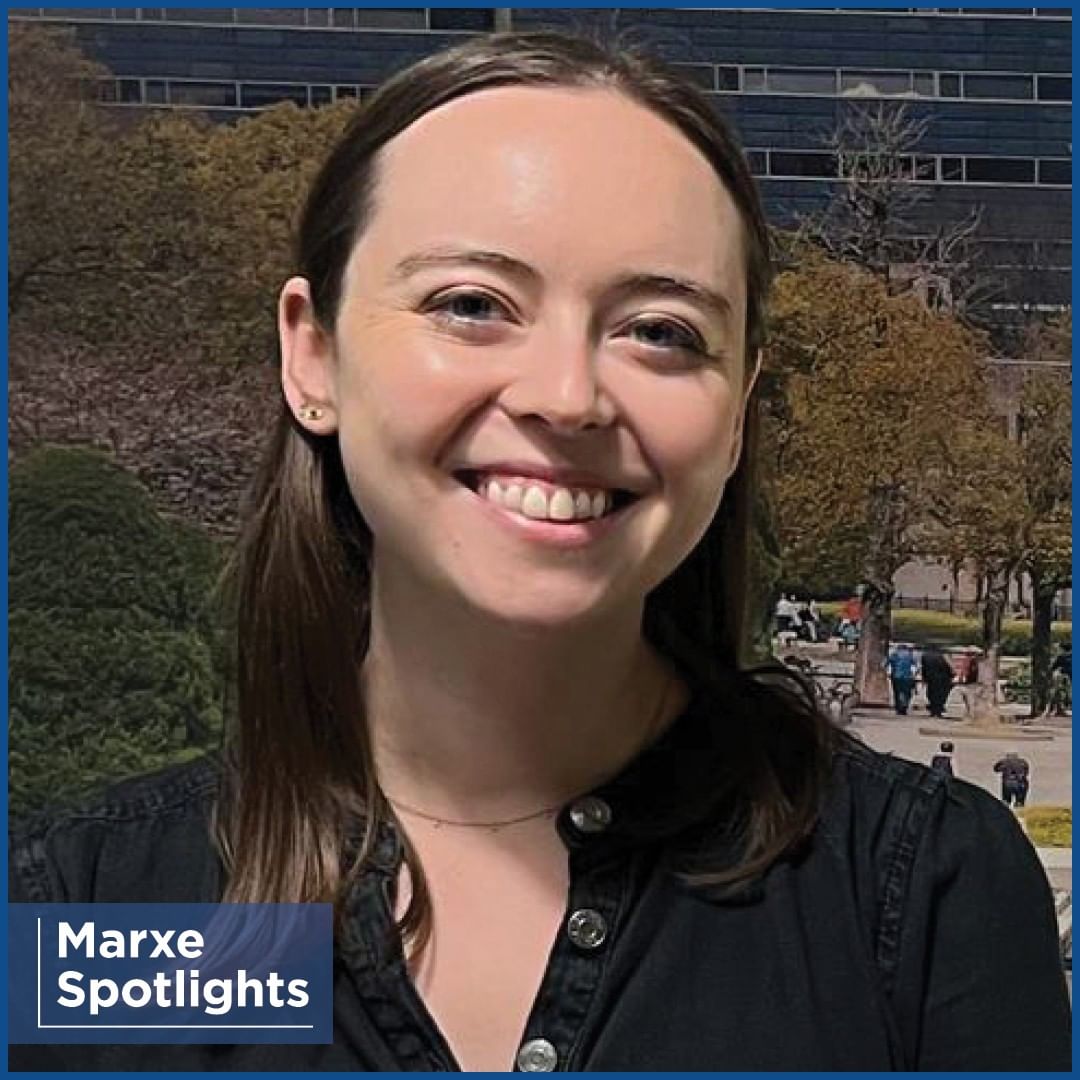 📸In the latest #MarxeStudent spotlight, Heather Foye (MIA ‘23) shares how her internship with @ArmsControlNow through the Marxe School’s Washington Semester program contributes to the safety of the United States.🌎 

Learn more here:ow.ly/iNTK50NS0Sl💼

🔹@BaruchMarxe