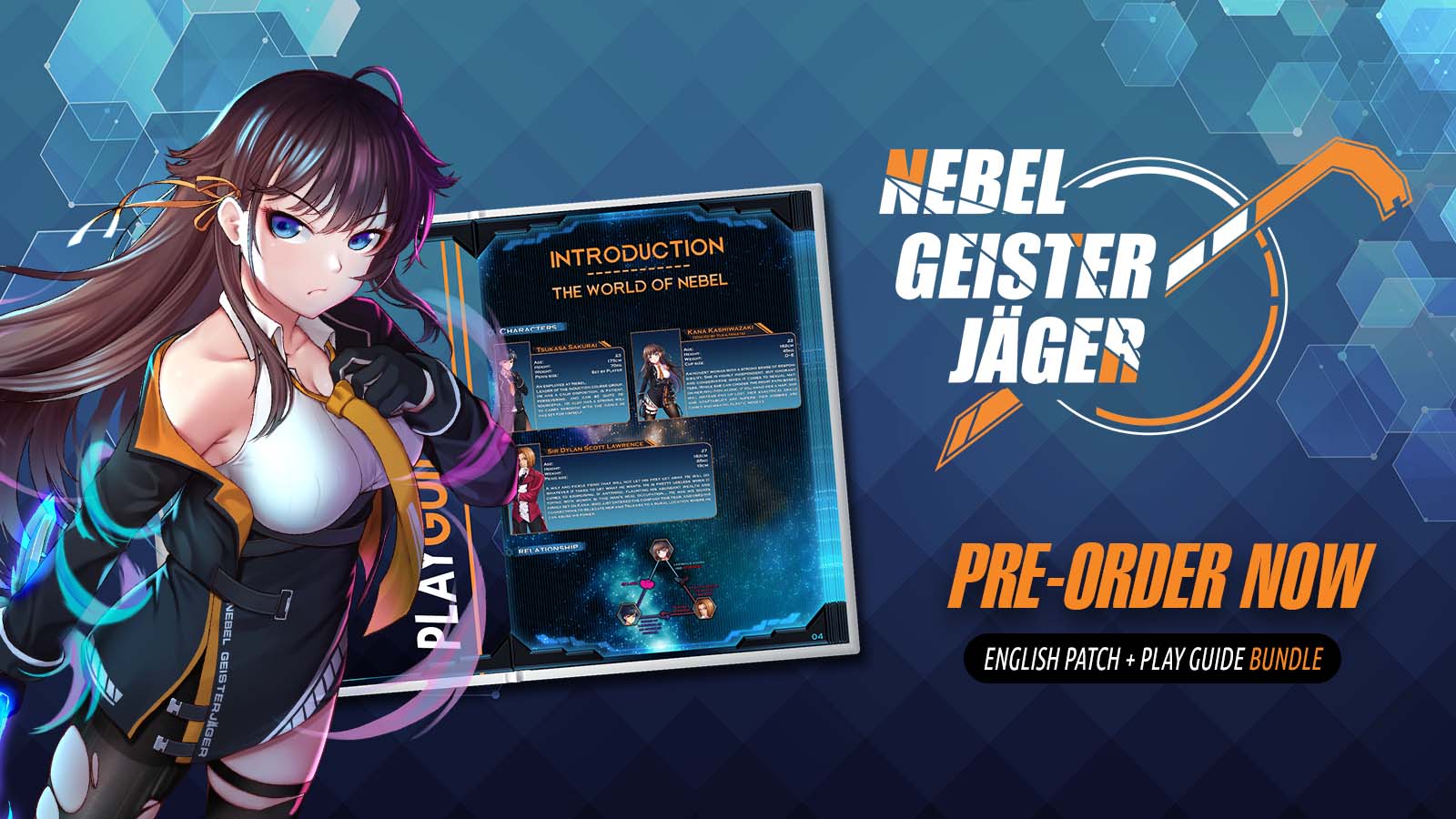 Saikey Studios on X: The English version of Nebel Geisterjager will be  released this Saturday (US-East Time)! Remember to buy the JP version of  the game over at Dlsite then apply our
