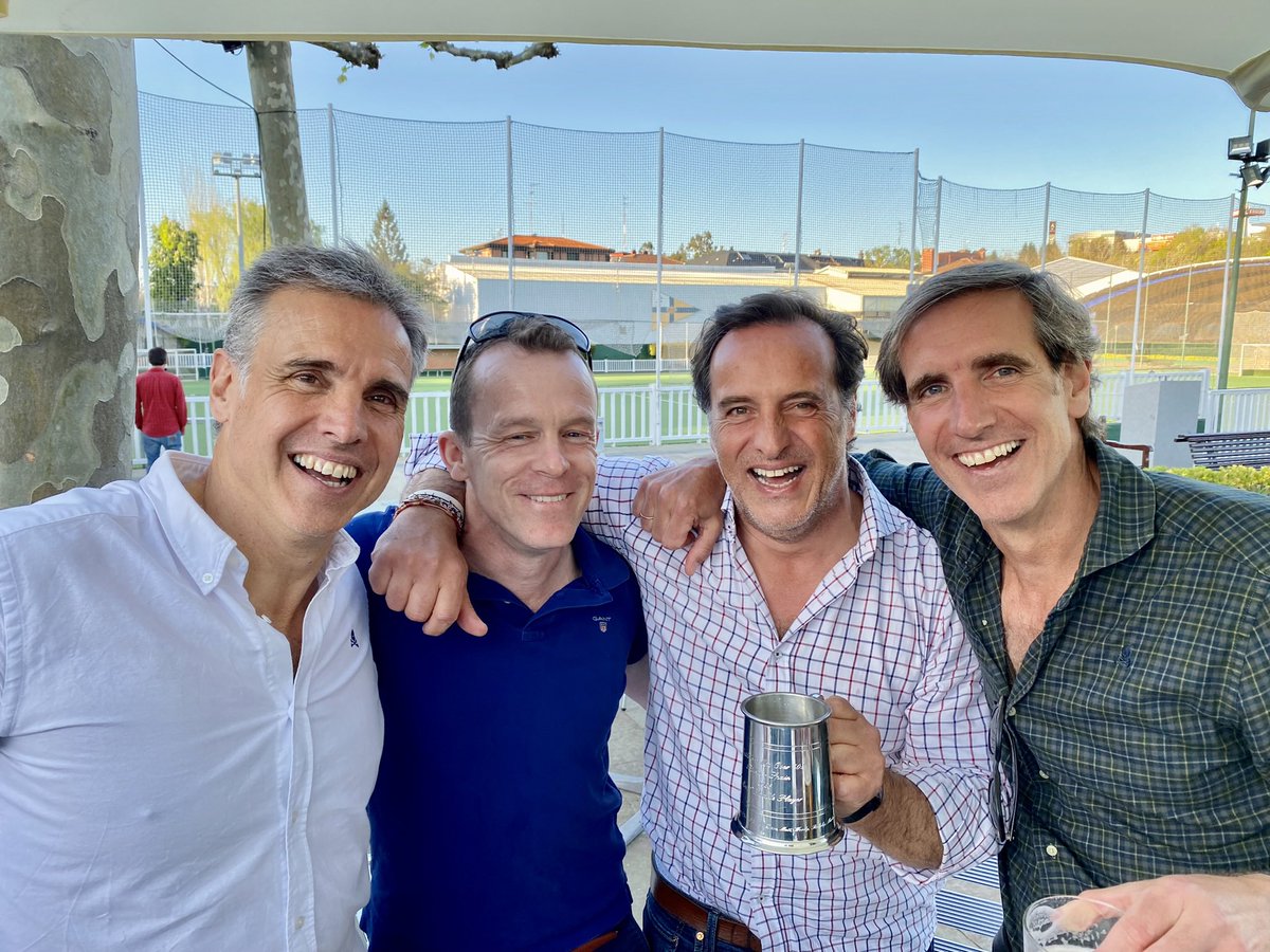 relphj's tweet image. Great laugh for @Guildfordhc o50s on tour @RCJolaseta . Great hosts and amazing club! Thanks for your hospitality