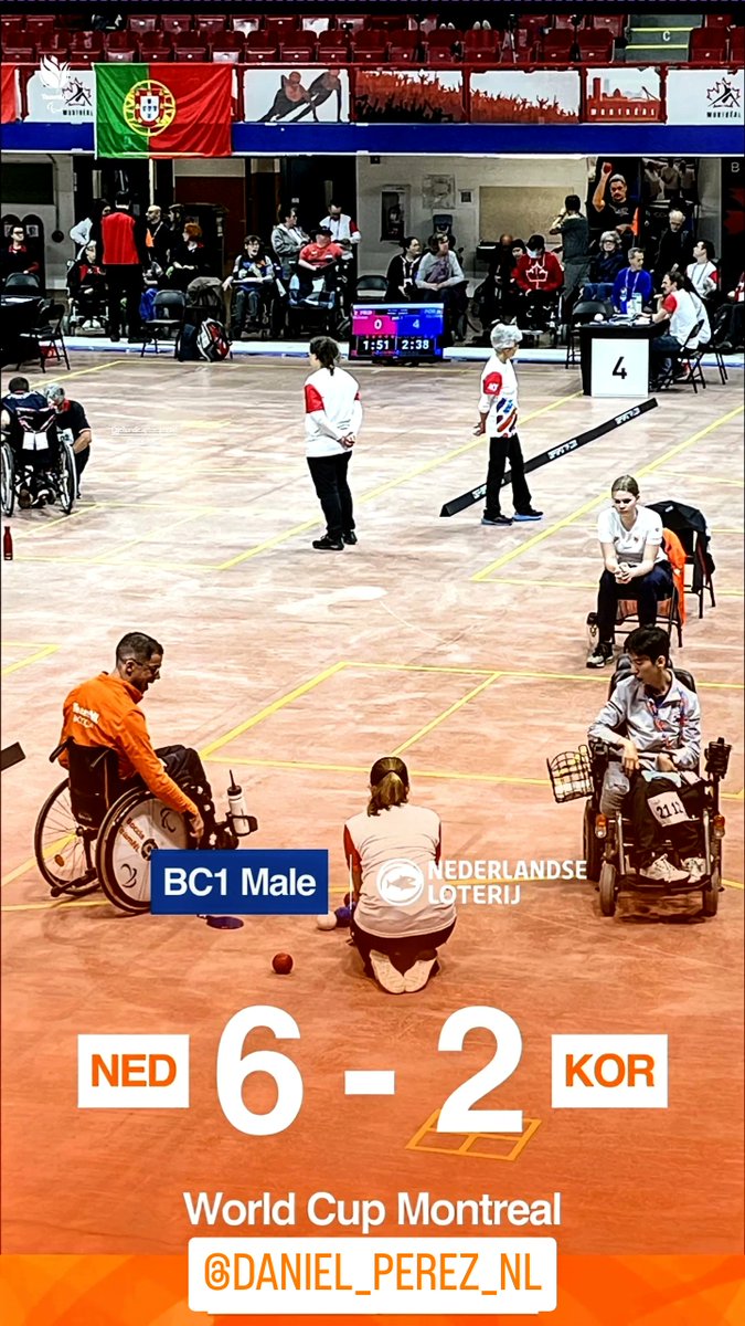 Morgen veder met mijn 2de poule wedstrijd! 

My hashtag:
#sport #Boccia #proactivelife #TeamNL #Paralympics #paralympich #oranje #teamnlparalympich #winnaar #motivation #disabilitysport #doitwithlove #domore #makingmemories