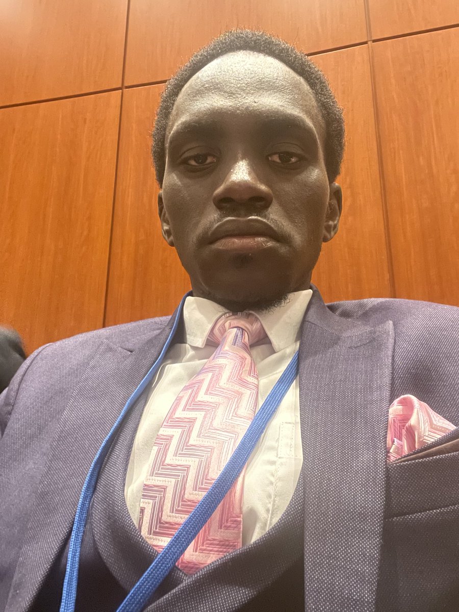 EARLIER. Opening ceremony of the United Nations ECOSOC Youth Forum 2023. Joined by my Namibian Counterpart as we advance our individual country’s youth concerns. A long week here at the United Nations, New York. #UNECOSOC #youthforum #Youth2030 @KennethOmona @GenJejeOdongo