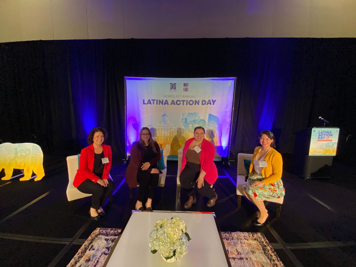 Members of our Public Affairs and Education Departments are attending the 29th annual #LatinaActionDay in Sacramento.💗This day long event centers Latina voices while advocating for state policy measures.