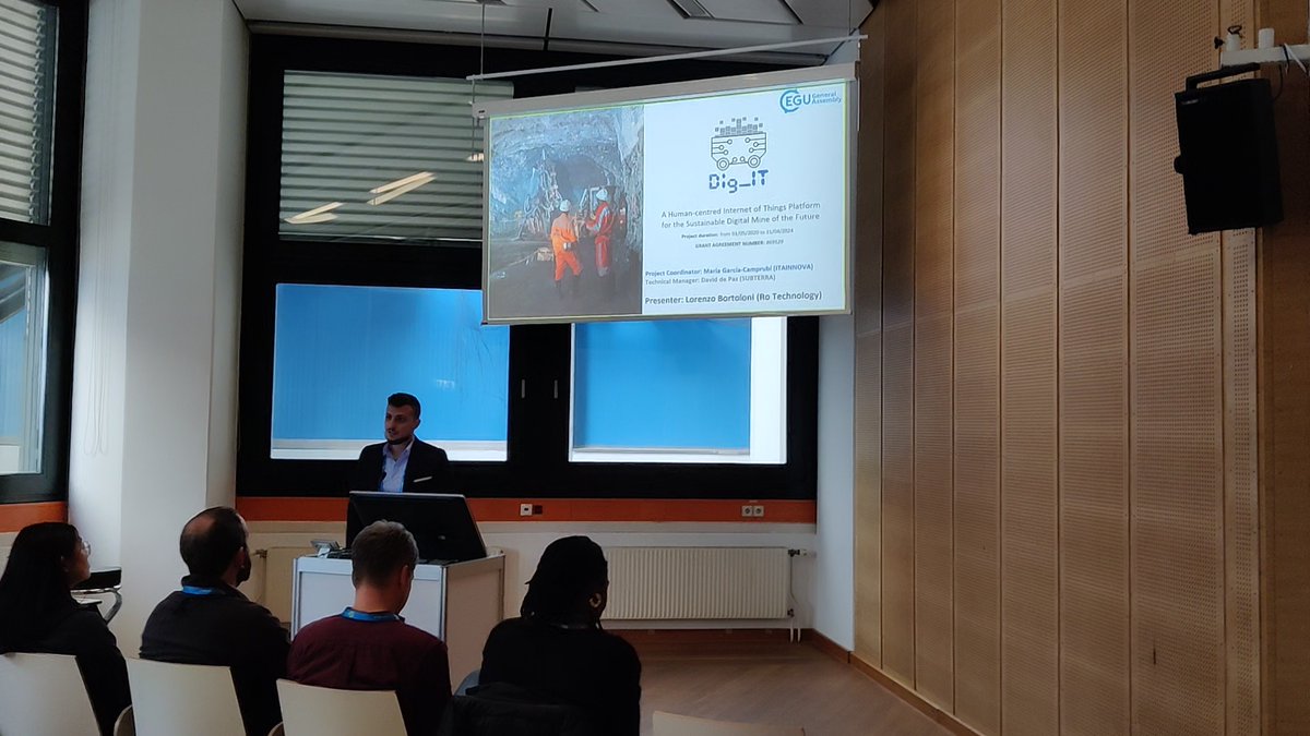digitproject's tweet photo. #day3 of #EGU23, today @ro_technology presented #Dig_IT in #ERE 4.3, another great #success for the project.
Thanks again to the #EuropeanGeoscienceUnion for this #opportunity! ⛏😎

#digitproject #EUproject #research #H2020 #IIot #digitaltwins #mining #wien #austriacentervienna https://t.co/yj8oZY5wfl