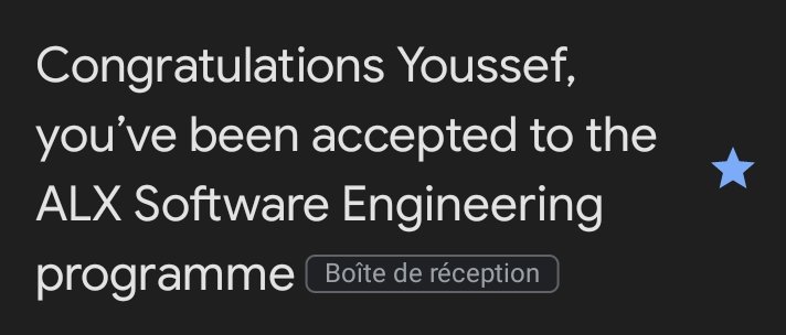 gourchaneYSF's tweet photo. 🧑‍🏫🧑‍🎓
I just got accepted to be a part of a 12-month software engineering program by @alx_africa and @holbertonschool ,I'm very exited and can't wait to begin this journey,🔥😎🔥, thanks for the opportunity.🤝🤝🤝 #ALXaccepted https://t.co/rAUla3noRr