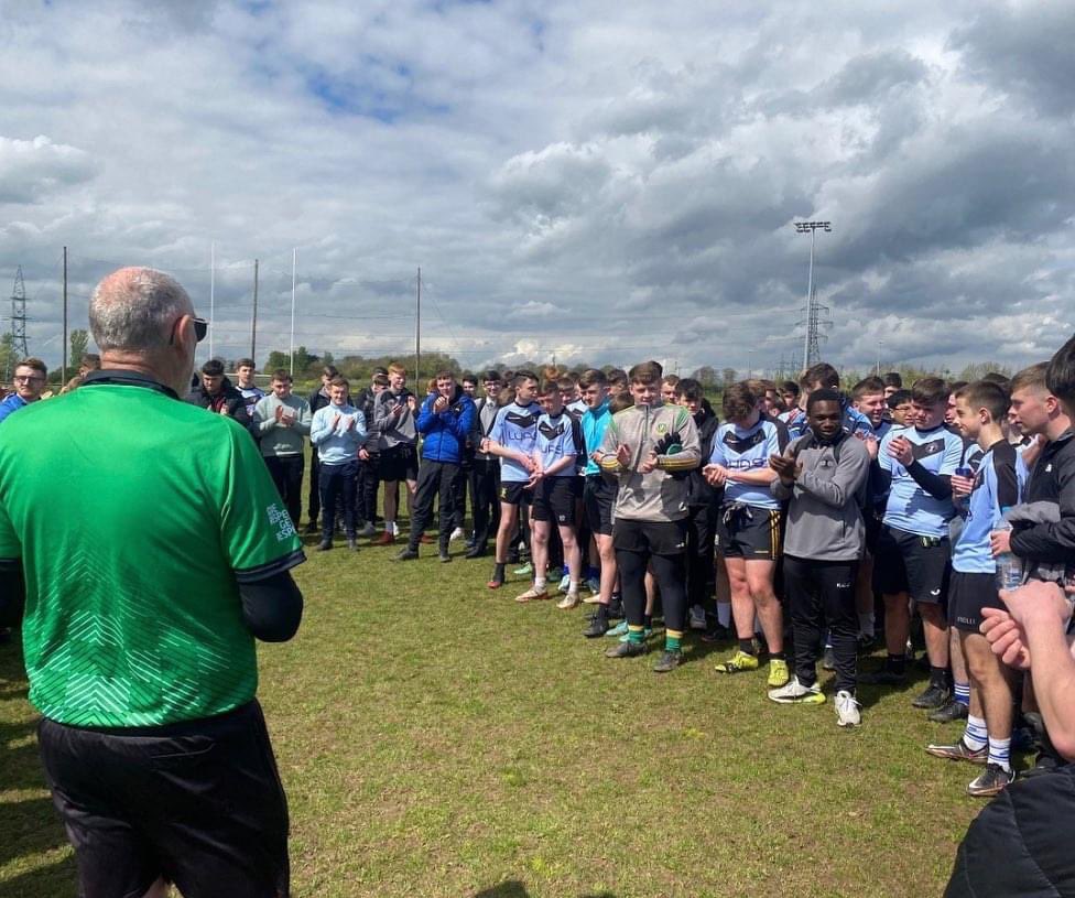 tomasdaibhis's tweet photo. Well done to Jamie Palmer, Jack O'Connor and Josh Judge Smith who were apart of Kingswood community college who won the Dublin Senior D football schools title this afternoon🏆 https://t.co/wBLOpPDdDX