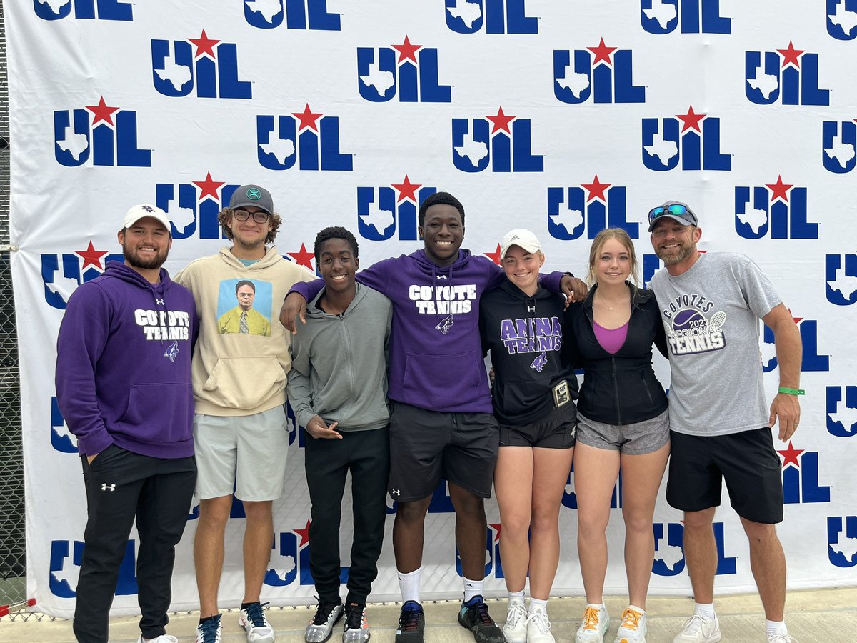 Abdul wins his semifinal match 6-3, 6-2 and will compete in the finals tomorrow morning!🎾🐺 #StateFinals #CoyoteTennis