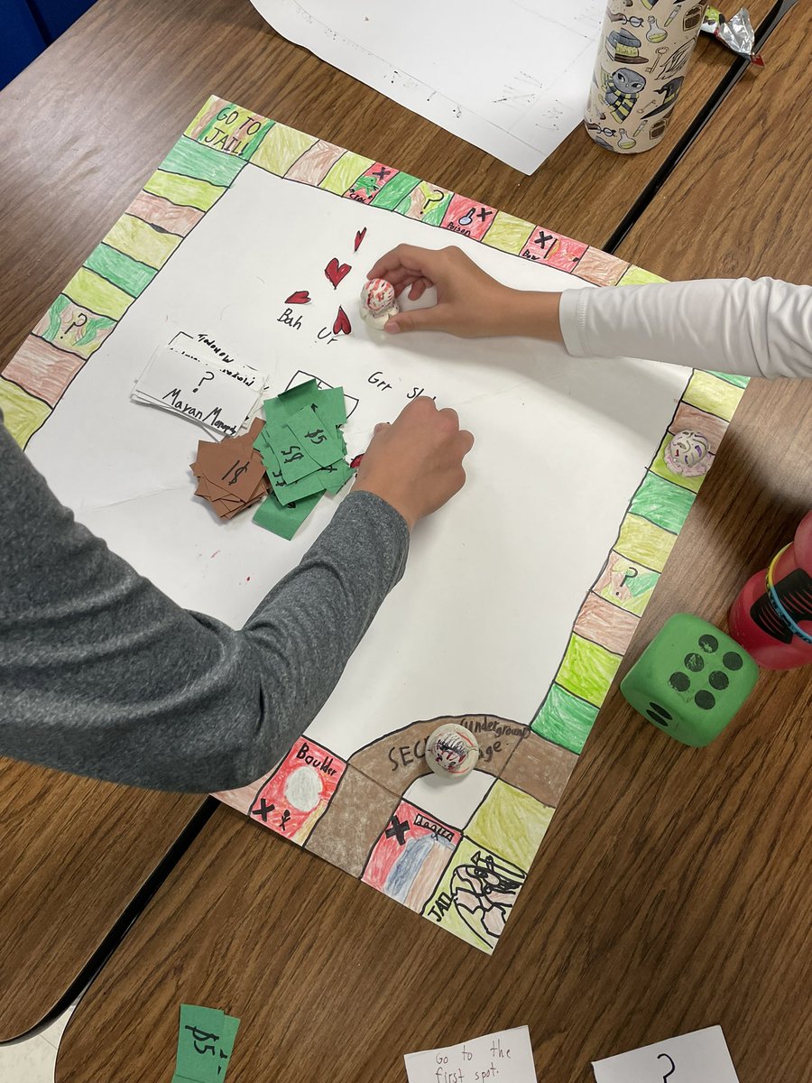 tweetingonthird's tweet photo. Loving the creativity, teamwork, and rigorous thinking that went into our challenge lab board games! https://t.co/7u1v8DZfAv