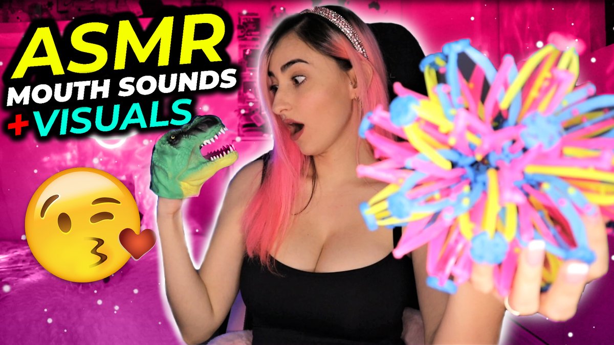 stherolive's tweet photo. #ASMR 👄 MOUTH SOUNDS INTENSOS y SUAVES + VISUALES relajantes 🌙
➡️ LINK YT EN MI BIO ❤️
#asmrespañol #asmrduermerapido #asmrrelajante #asmrmouthsounds #asmrvisual https://t.co/4p66P3kEk5