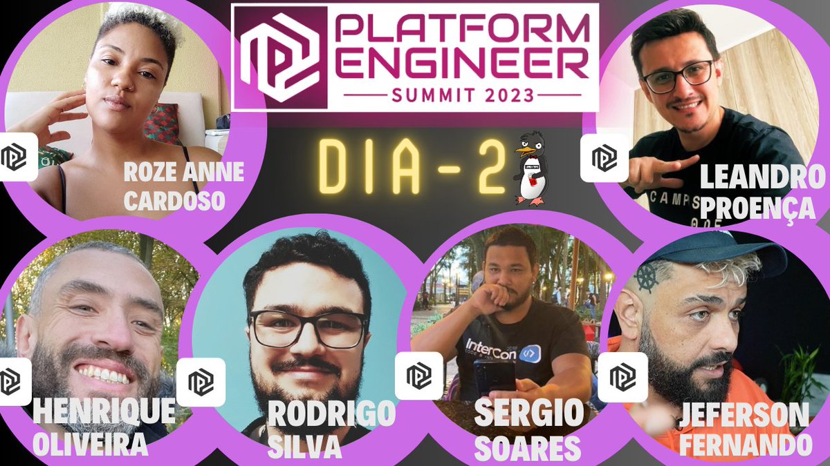 badtux_'s tweet photo. Está começando o segundo dia do Platform Engineer Summit! #PES2023

Cola e ajuda no compartilhando com geral!

https://t.co/ECi6XgCfpF https://t.co/Y2P9OSBO5U