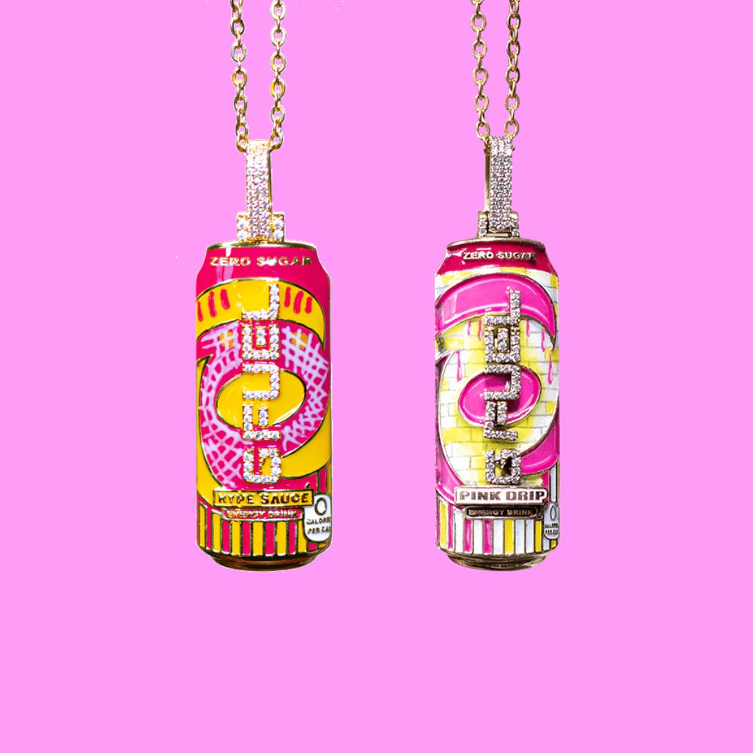 KenetikCliff's tweet photo. 💥💥GIVEAWAY TIME💥💥
The Twitter community has been such a big part of #GFUEL , it’s always nice to give back. 
❤️Pink Drip &amp; Hype Sauce💛 𝗟𝗜𝗞𝗘 + 𝗥𝗧 + 𝗙𝗢𝗟𝗟𝗢𝗪 𝗠𝗘 to win BOTH @GFuelEnergy CHARMS! I’ll be picking 1 lucky winner this weekend! https://t.co/ZayNh2vjwX