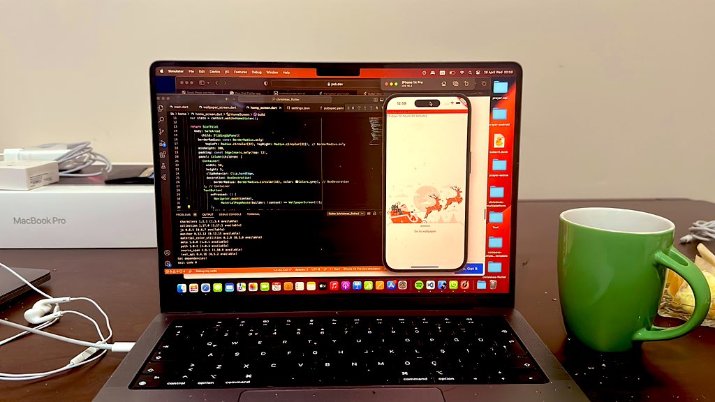 serkanbuilds's tweet image. Building New Year’s Eve app with Flutter #buildinpublic #FlutterBuildShow