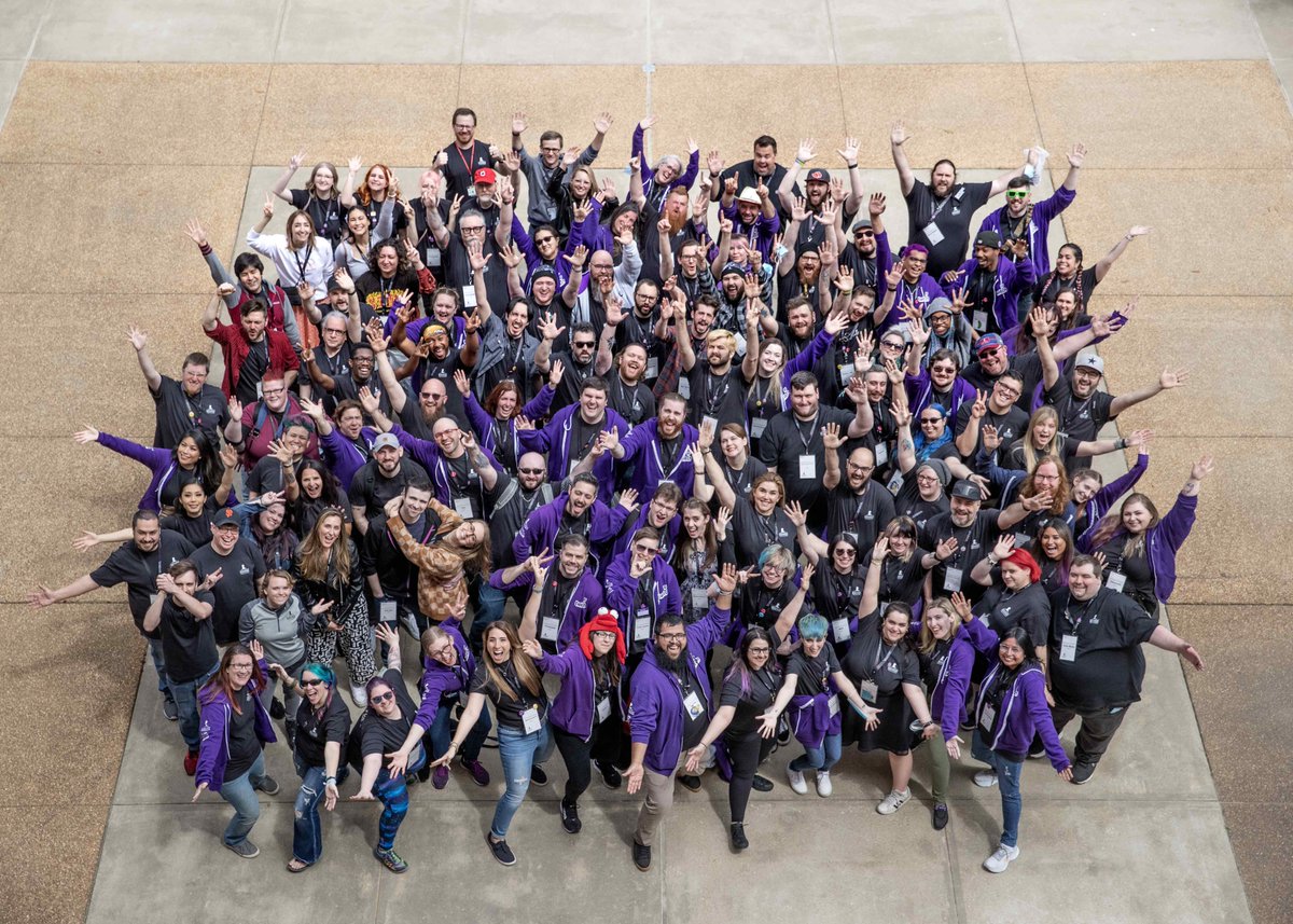 StJudePLAYLIVE's tweet photo. Today has been AMAZING! Shoutout to all of you incredible humans who experienced the @StJude campus for the first time (and a few returners). We are so grateful for you being here! https://t.co/KzjPgE1F4w