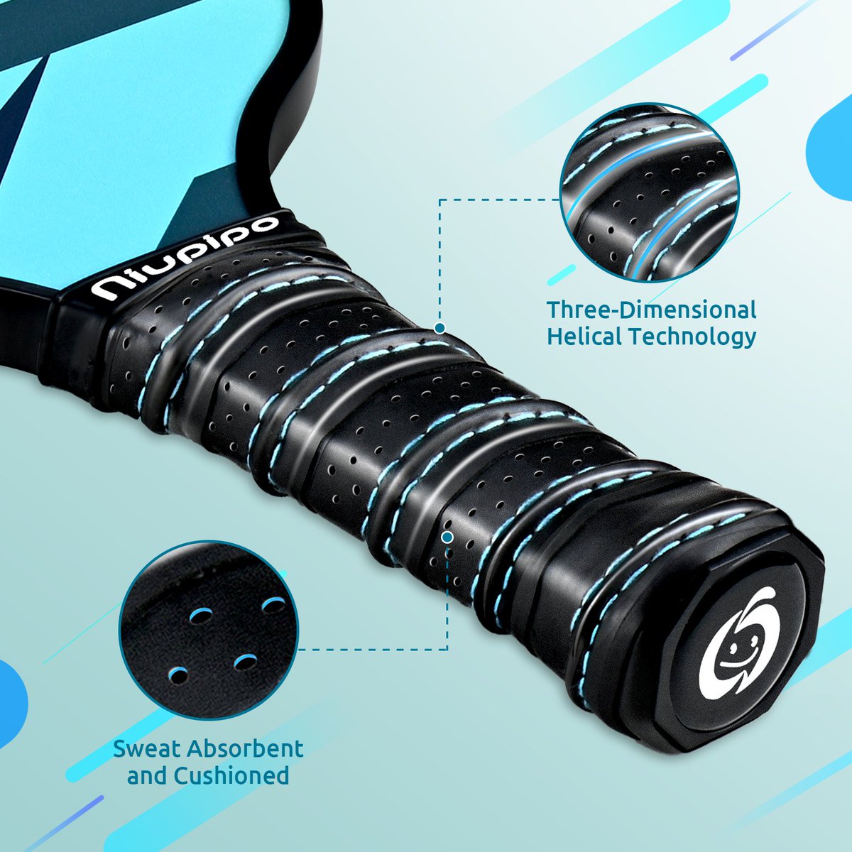 "The balance and weight of the paddle straight out of the box has been perfect for me...and the handle shape is super comfortable!" Steve Henricks