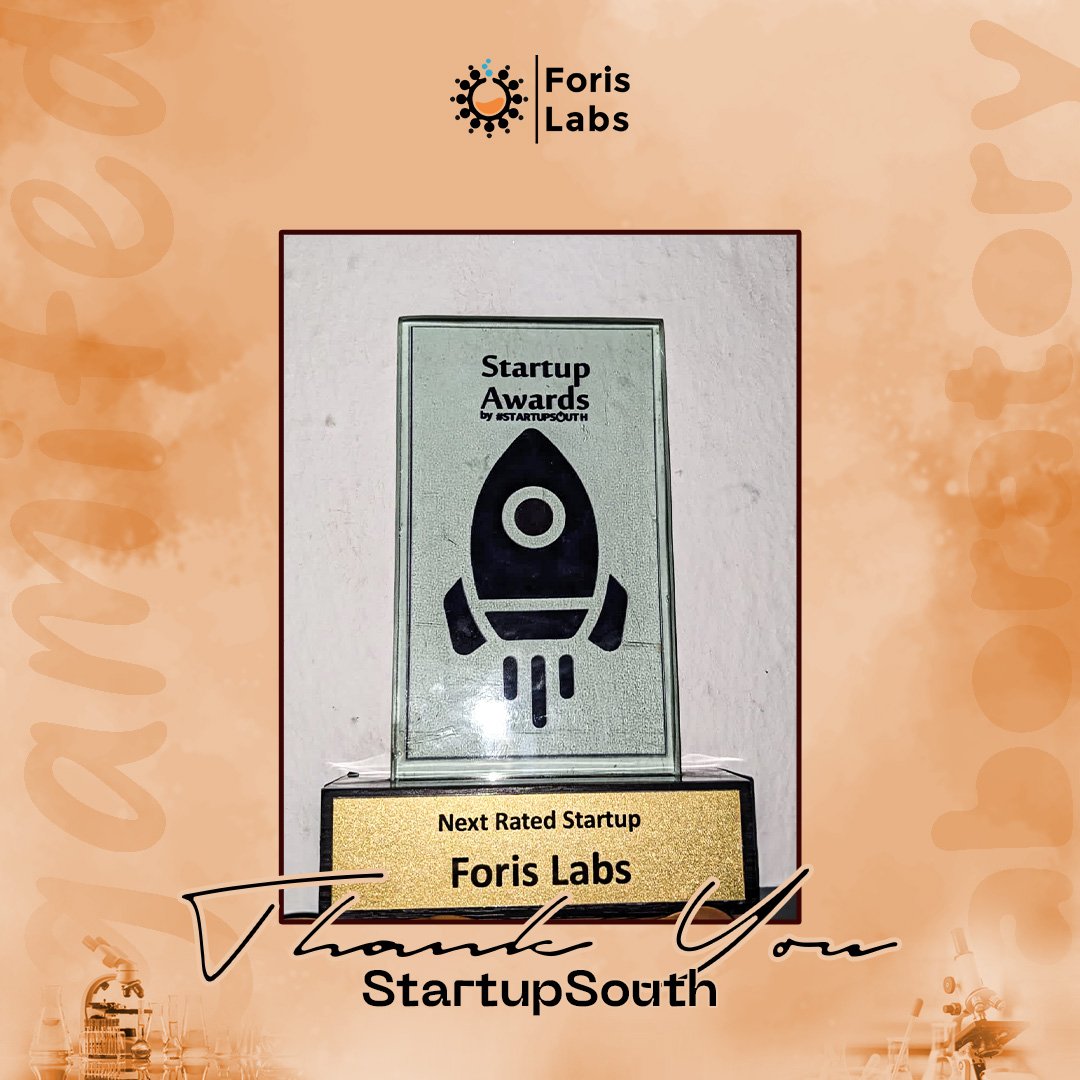 ForisLabs's tweet photo. Another award to celebrate,
Another time to reflect on the level of work we have put in and the impact made.
Thank you so much @StartupSouthNg
Time to do more!
#ForisLabs https://t.co/FKjL1zvLvT