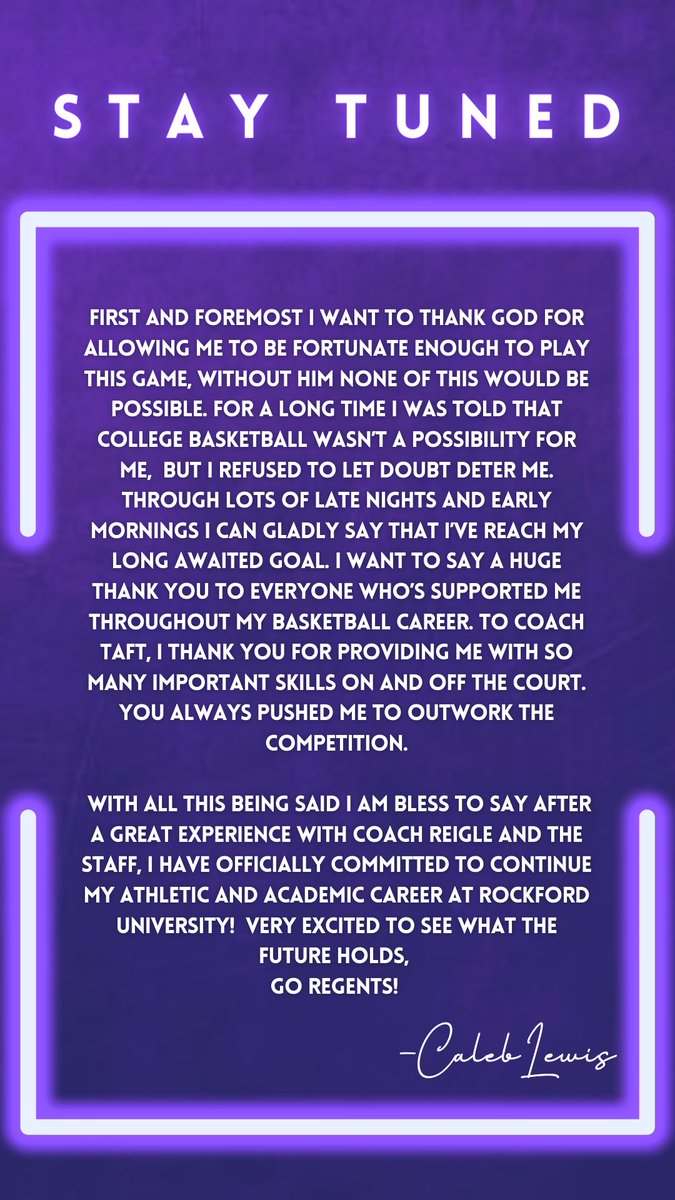 100% committed, let’s go to work Regent Nation💜👑#rocksolid #goregents #IamBecauseWeAre
<a href="/RockfordUMBB/">Rockford MBB</a> @TJ_Lacey3 <a href="/miseman33/">Michael Iseman</a> @FentonBoysHoops <a href="/undscvrdshwcse/">Undiscovered Showcase</a> <a href="/NXTPRO_IL/">NXTPRO Illinois</a> <a href="/ILHoopProspects/">Illinois Hoop Prospects</a> <a href="/VerbalCommits/">Verbal Commits</a>