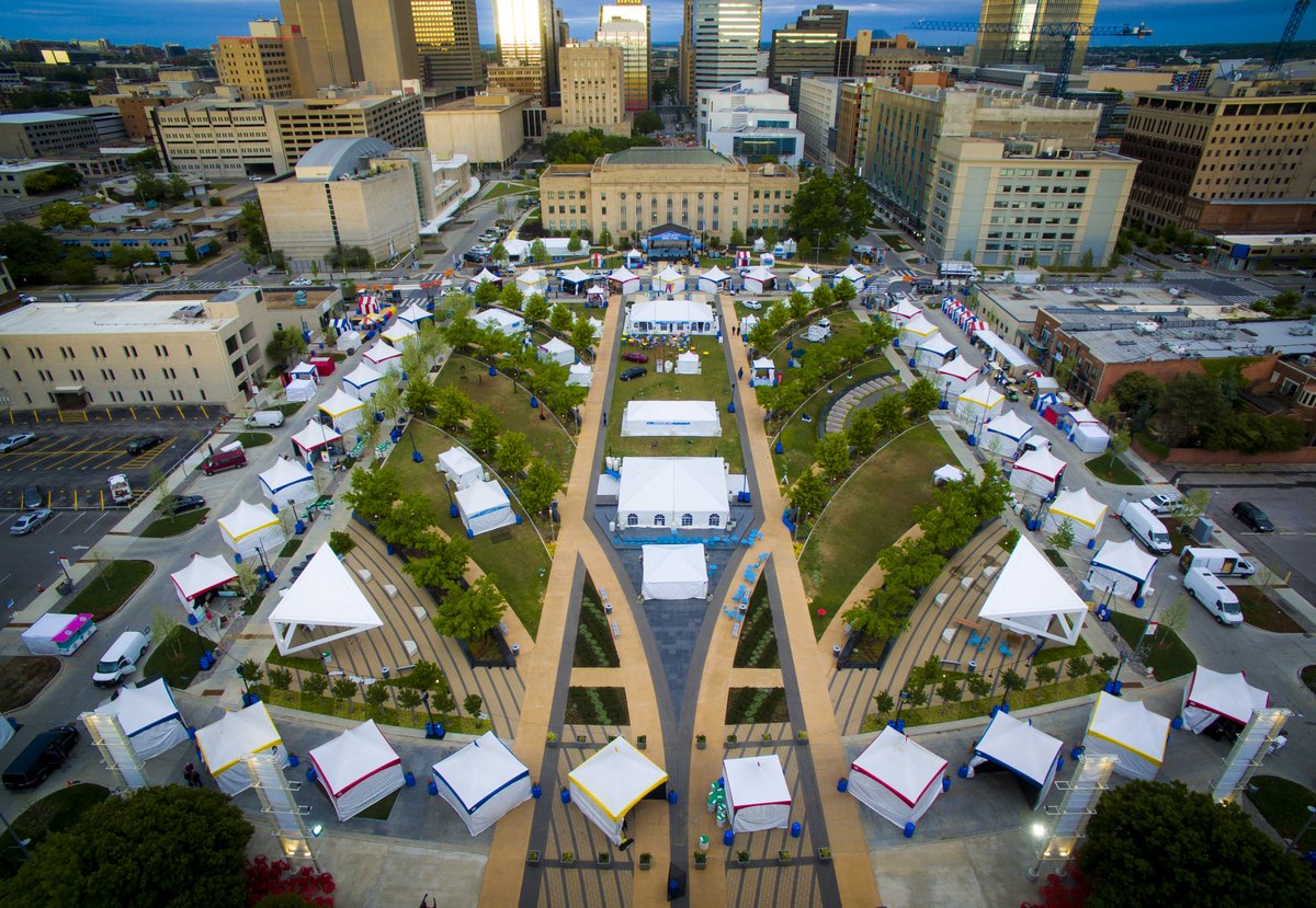 Festival of the Arts will be closing one hour early tonight due to incoming inclement weather.

Festival will close at 8 p.m. tonight so if you're heading this way, you'd better hurry! The fun starts back up tomorrow morning at 11 a.m. in Bicentennial Park.