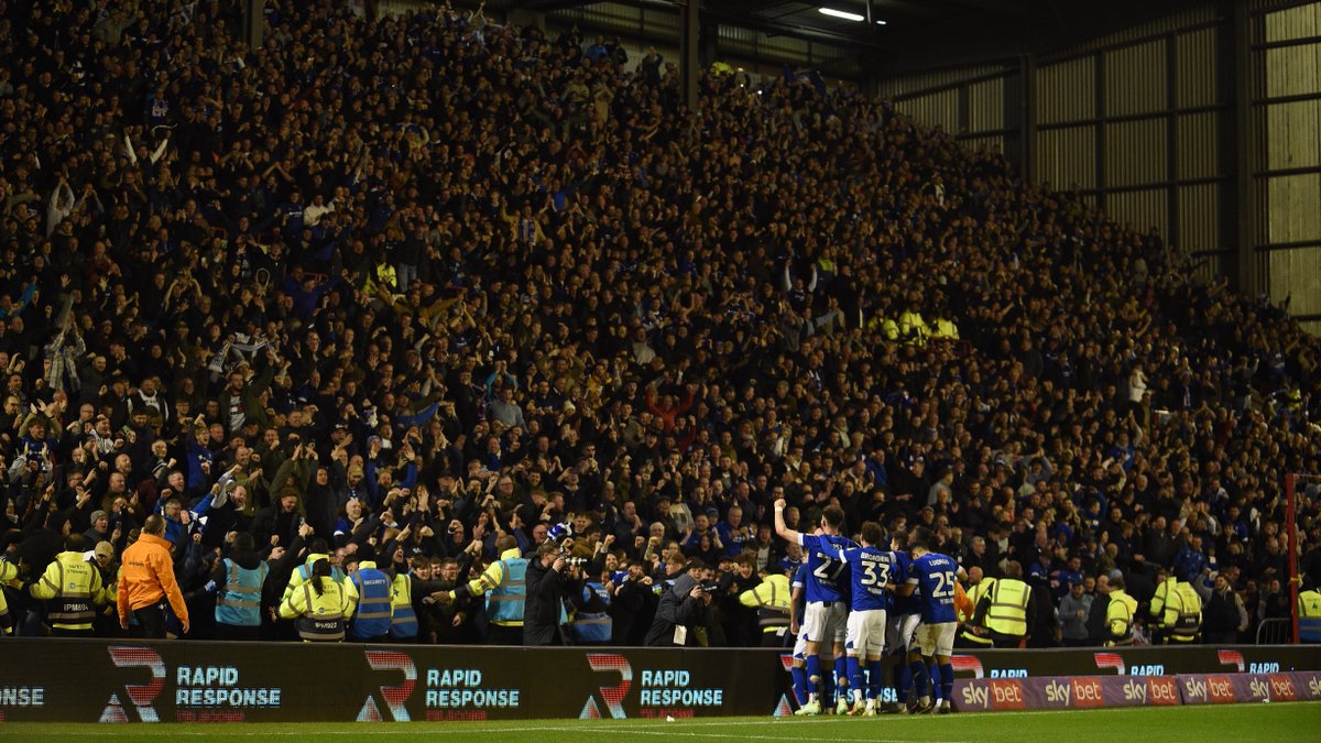Stuart_Watson's tweet photo. A night that will live long in the memory. #itfc https://t.co/TD3Sbjo4ev
