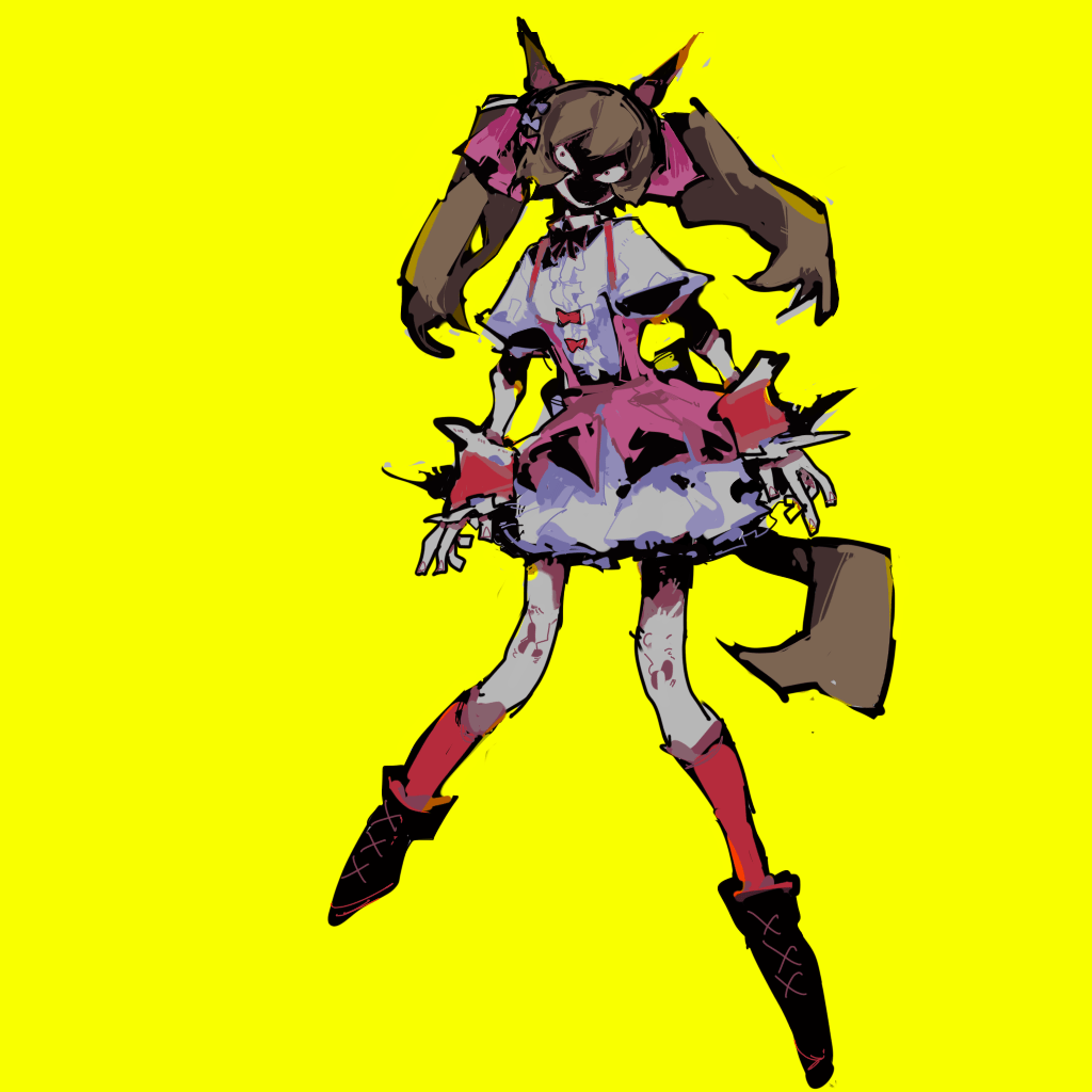 スマートファルコン(ウマ娘) 「! 」|ちぐ齒莖ダサわやかのイラスト