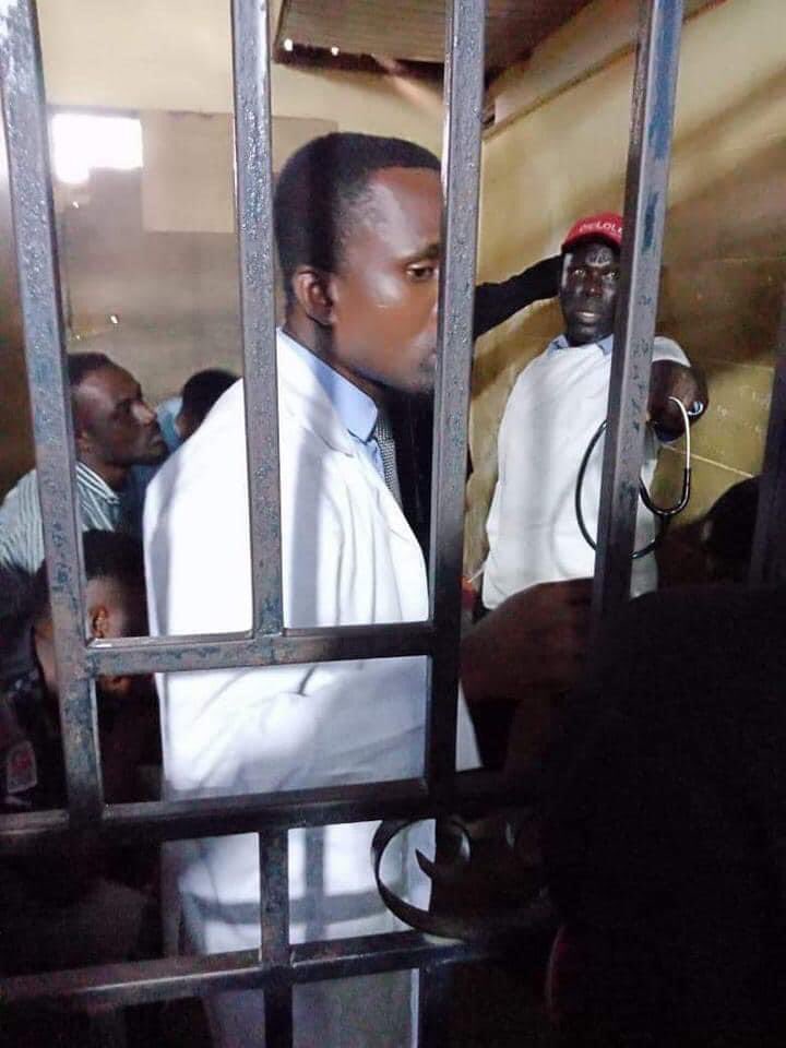 Physician Assistants thrown behind bars for asking for employment. What a government!