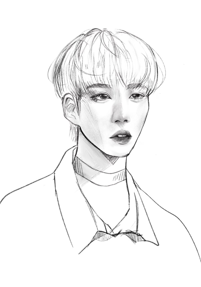 charmbinnie's tweet photo. kuanjui sketch i may or may not finish but i miss him bruh #CHENKUANJUI https://t.co/2Bd4DJ5lvm