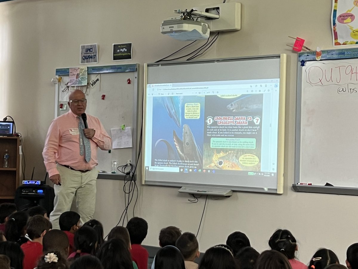 Thank you so much Jerry Pallotta for visiting our Ramily! <a href="/RikerHillRams/">Riker Hill Elementary School</a> <a href="/RHMediaCenter/">Ms. Caruso</a>  #WeAreRamily