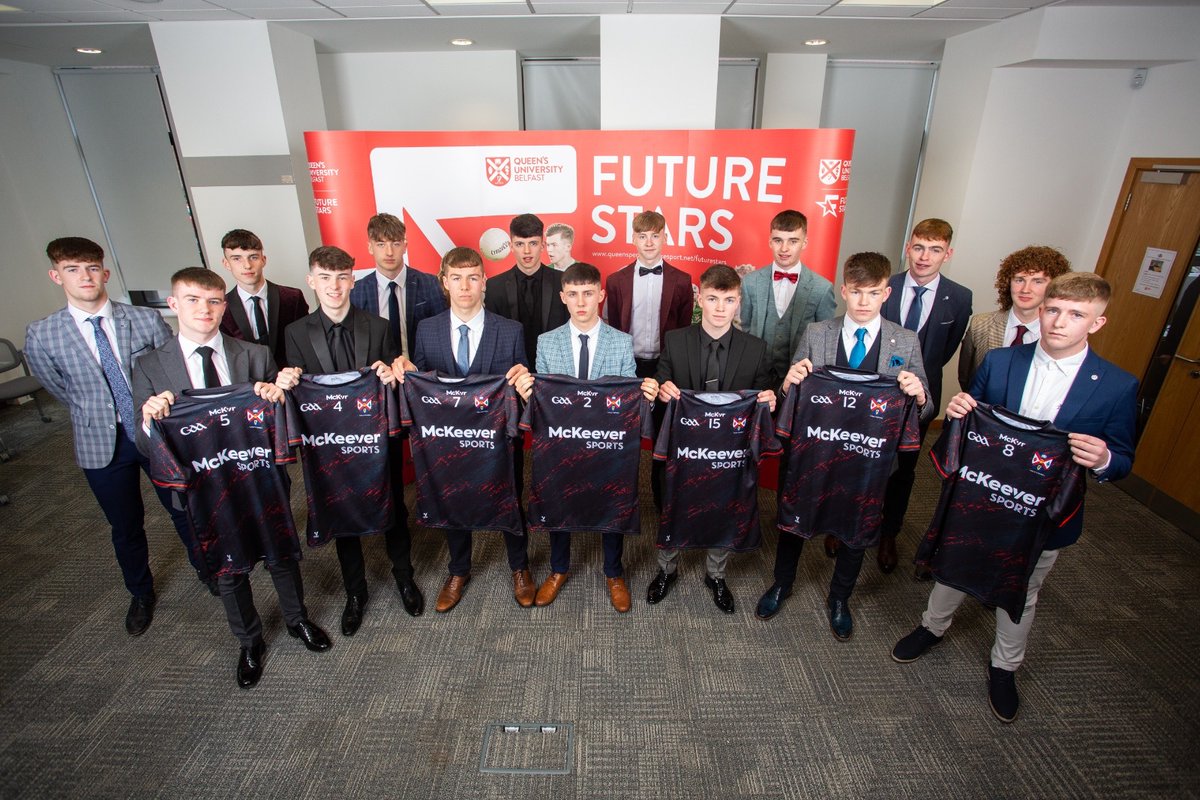QueensGAA's tweet photo. The  QueensGAA FutureStars Gaelic Football team for 2023. Well done to all those selected. https://t.co/id2S9pZz70