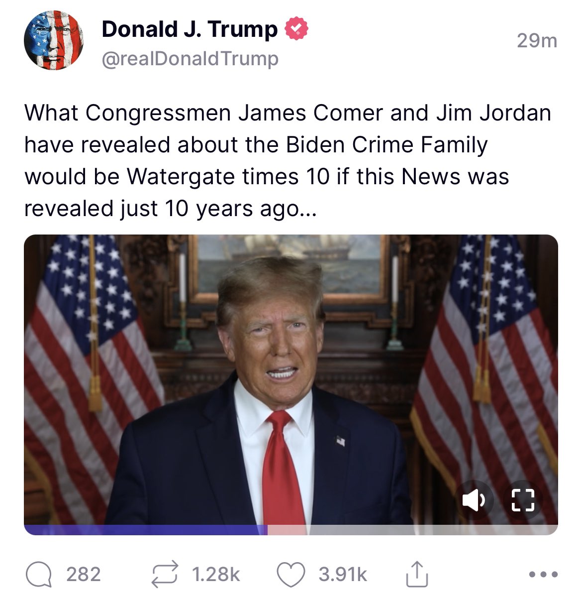 Jim Rothstein FUN FACTS: Trump says the Biden Family Crimes are Watergate times 10 ...
