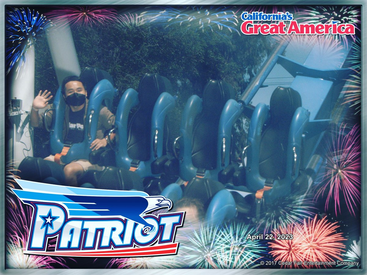 jkwana's tweet photo. Riding Patriot with all my friends at California's Great America
#patriot #californiasgreatamerica #cedarfair #rollercoaster #coaster #floorlesscoaster https://t.co/qMLZJJQI3k