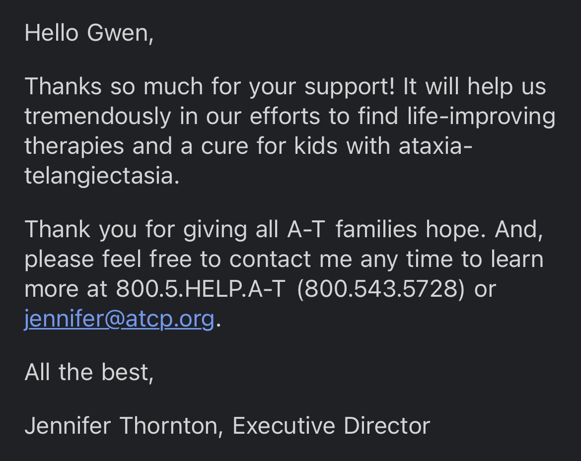 Every little bit helps 💕

#MonkeyMisFit <a href="/ATCure/">A-T CP</a> <a href="/OnChainMonkey/">OnChainMonkey®</a> 

atcp.org/monkey-misfit/