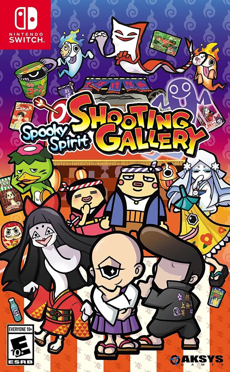 Nintendeal's tweet image. Spooky Spirit Shooting Gallery (Switch) physical release is up for pre-order on Amazon, Best Buy, and GameStop: bit.ly/41EKPzR releases tomorrow