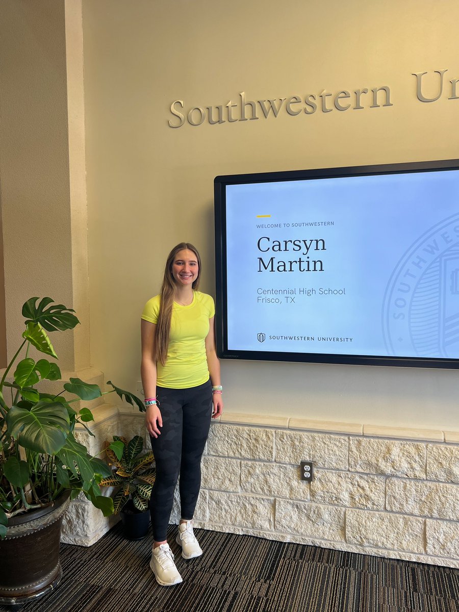 carsyn_martin's tweet photo. Loved my visit to @SouthwesternU. Thank you to @CoachDonFlora and Coach Pickett for taking time to meet and get to know me! @SUPiratesVB https://t.co/750kc0l9tK