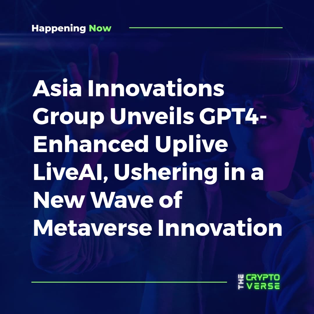 The CryptoVerse tweet media