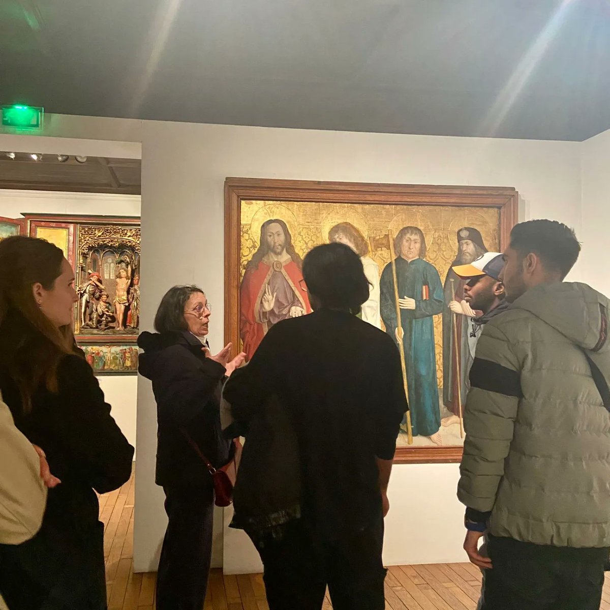 stralang_'s tweet photo. Sortie culturelle au musée de l'Œuvre-Notre-Dame
Nos étudiants ont pu admirer les sculptures de l’artiste virtuose Nicolas Gerhaert de Leyde, les peintures de Conrad Witz, Hans Baldung Grien et du maître de la nature morte Sébastien Stoskopff.
#fle
#groupementfle
#qualitefle https://t.co/9vXNzzEp8e