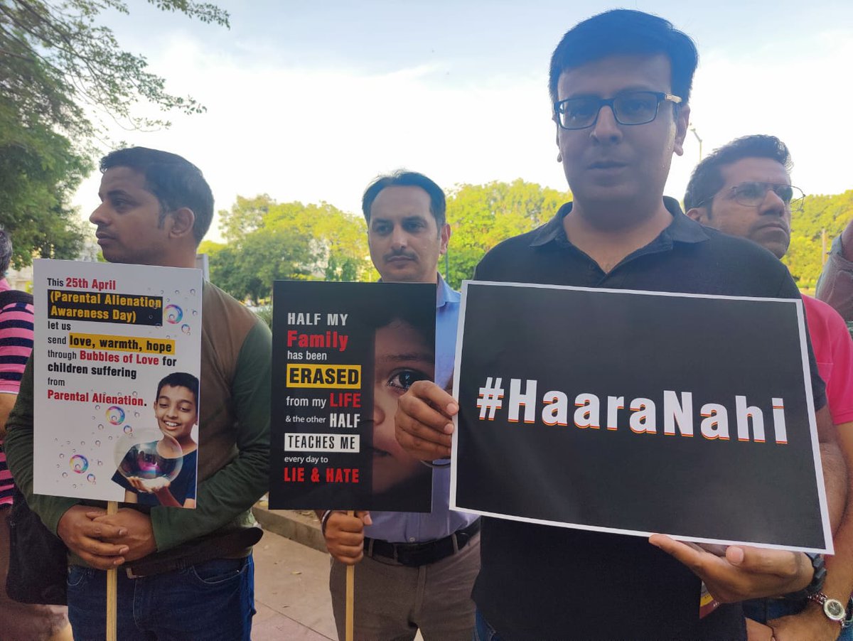 Stop Parental Alienation. This is a crime. Implement shared parenting. Fight for the rights of the children. #HaaraNahi #ParentalAlienationAwarenessDay #ParentalAlienation
