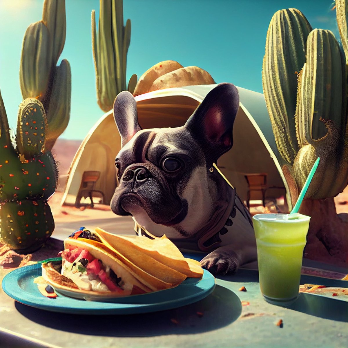 pop_sigma's tweet photo. Wuff Wuff Bull-Fam🖐️
Are you Tequila or Coronita with your tacos ?🍻
#nfts #NFTCommunity #tuesdaytacos https://t.co/i73WkTvjJl