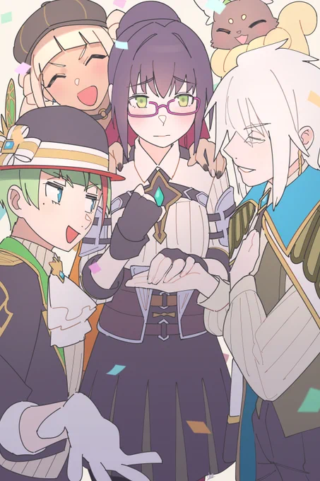 遅刻だけどヴァネッさんおめでとう〜! #ルミナリア 